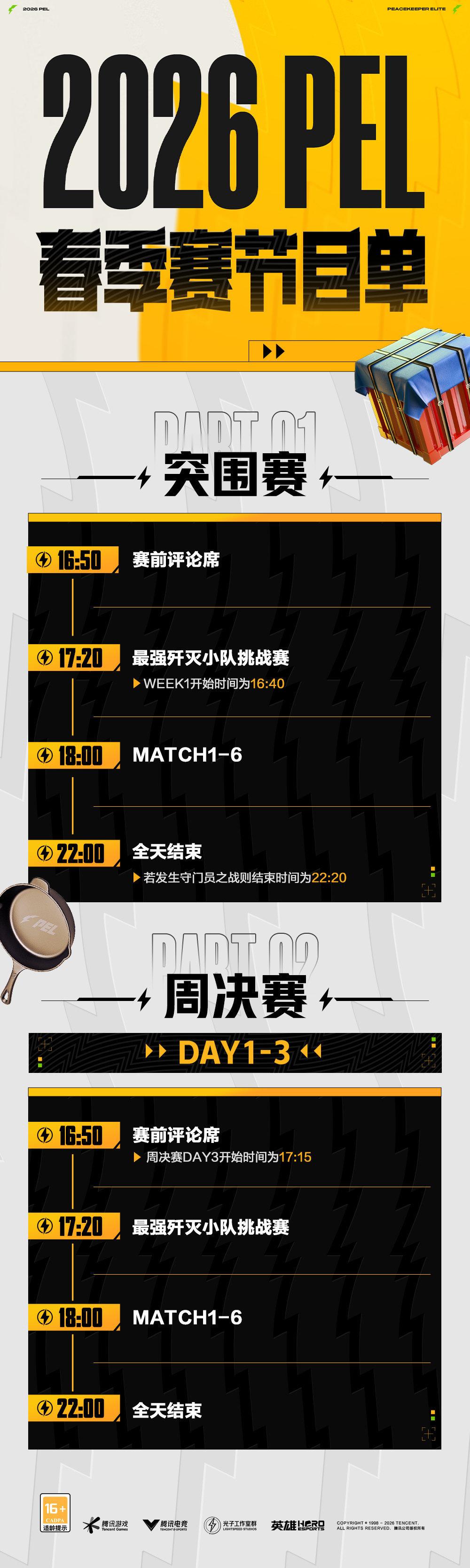 2026PEL春季赛2026PEL 【2026PEL 春季赛】节目单 2026P