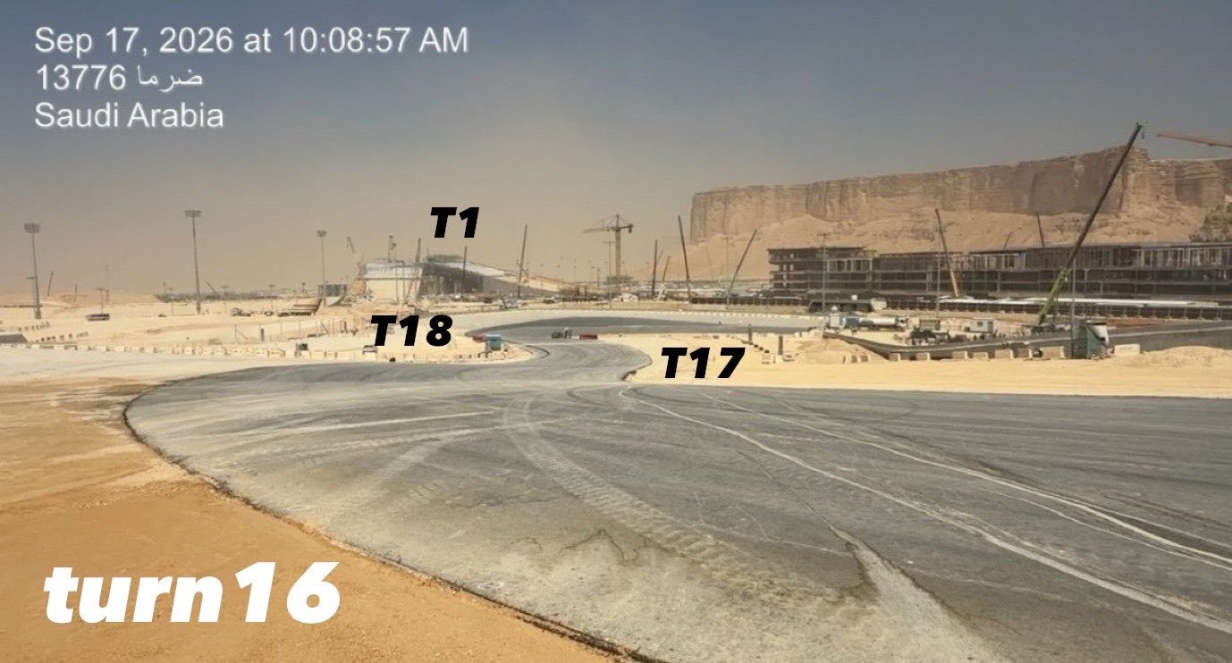 F1[超话]2026F1巴林大奖赛雪邦站 沙特阿拉伯奇迪亚速度公园赛道建设进度 