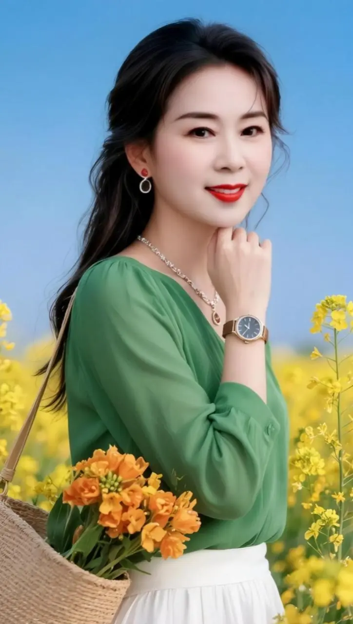 AI田园氛围感自拍 随变ai随便玩