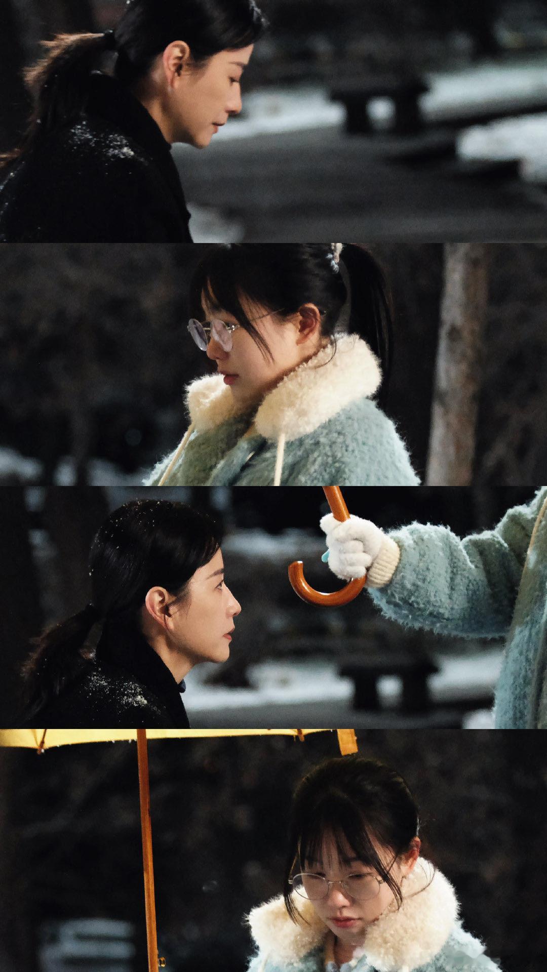 《三人行》侧拍物料质感封神！韩剧级镜头美学太绝了～ 东北冬日氛围与细腻情绪完美融