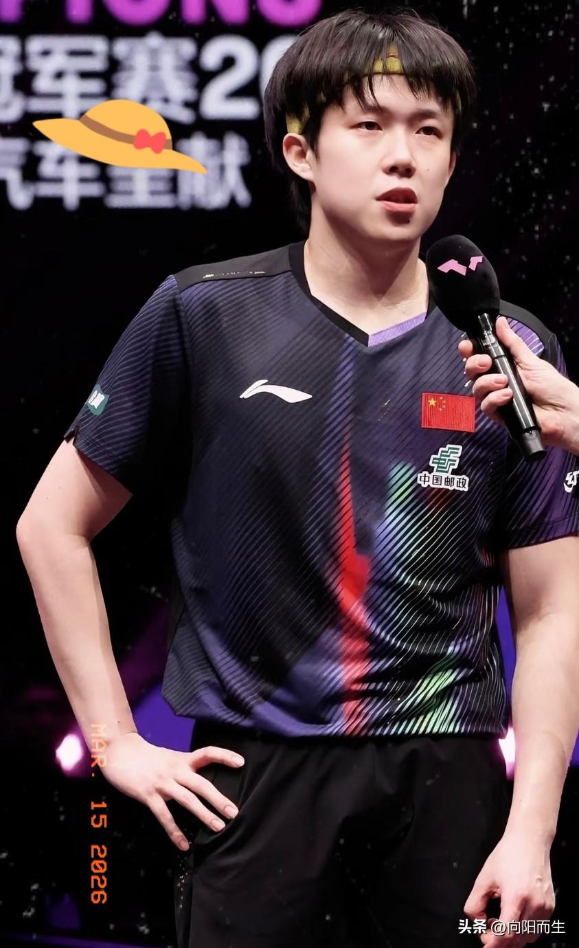 WTT重庆冠军赛男单1/4决赛，
王楚钦2-4不敌松岛辉空无缘四强。
他首局11