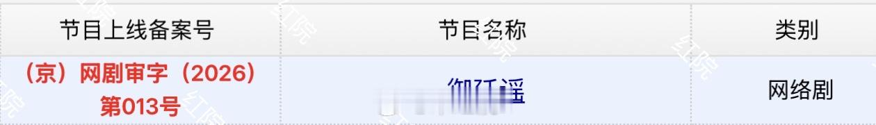 陈哲远《御廷谣》过审下证32集，7月28日湖南卫视、芒果TV开播。御廷谣下证