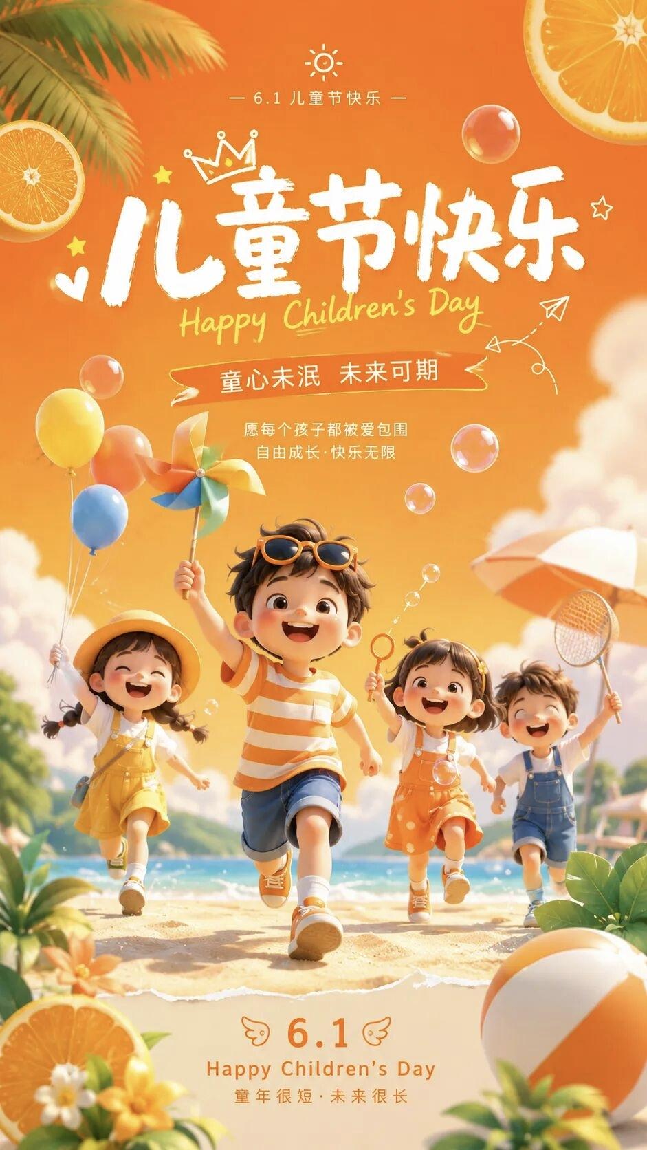 现在的孩子可幸福了，有自己节日还有大人为她们精心准备的活动。

可以带孩子去科技