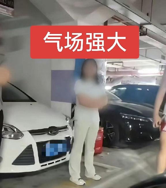 关于彭处长强占他人车位，有个网友精准点评:欺下者必然会媚上，所以她能顺利爬上去，
