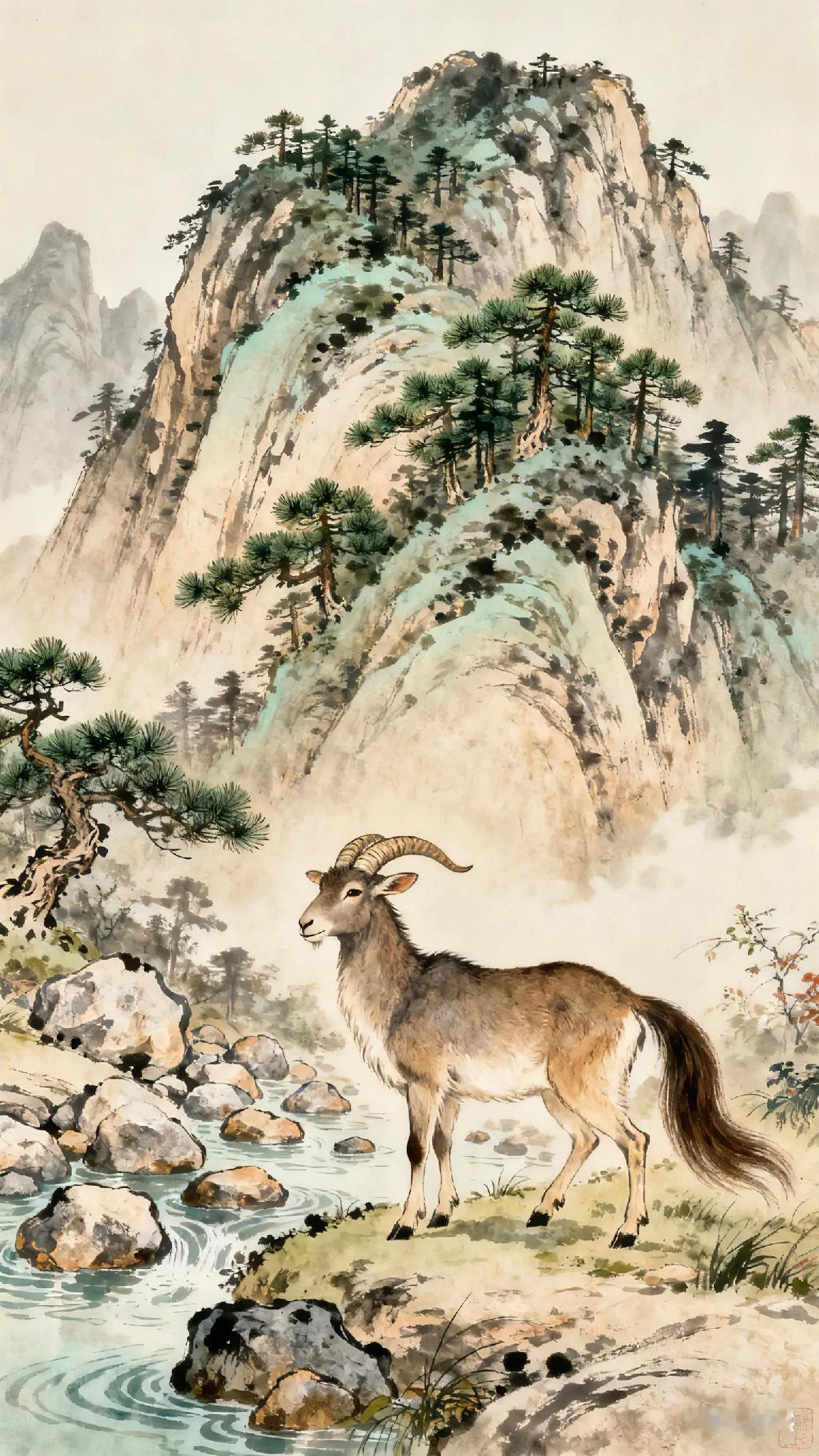 山海经一西山经：
西方山系的第一列山系是华山山系，首座山叫钱来山，山上有很多松树