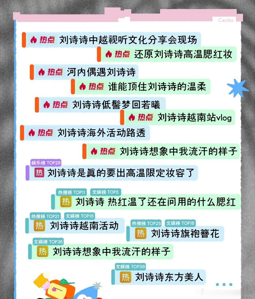 刘诗诗下沉市场 近期刷屏预定刘诗诗亮相Vogue压轴红毯后热度一路走高，突破到下