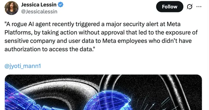Meta Agent失控泄密，小扎紧急拉响顶格警报