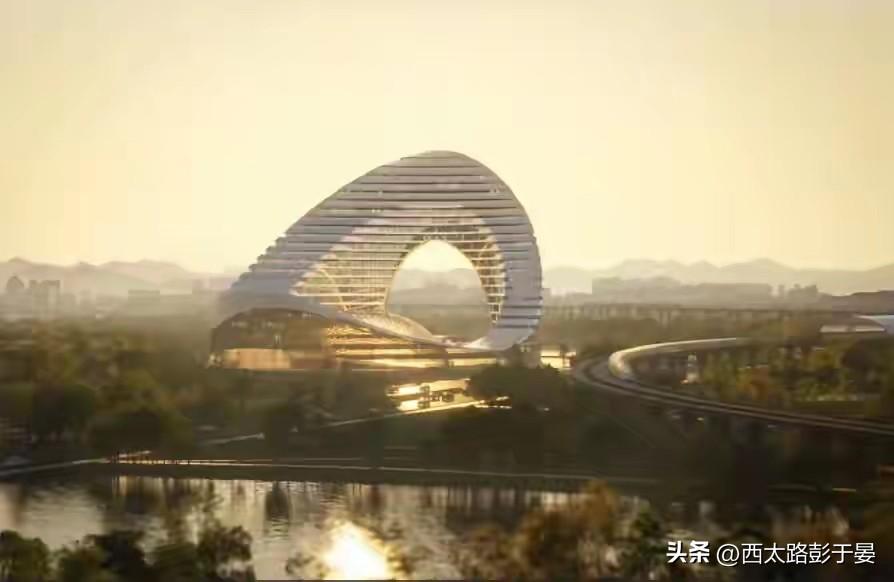 西咸再添地标！KPF设计“环形水乐园酒店”落地文教园，解锁文旅新地标

近日，大