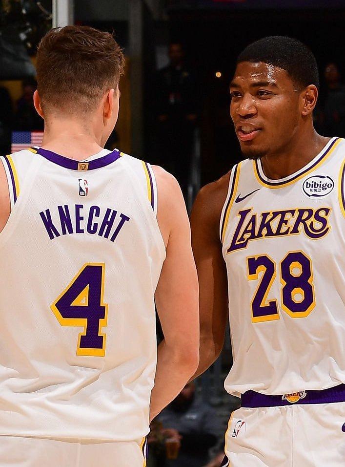 湖人和骑士正讨论用八村垒和克内克特交易亨特。可以的。NBA