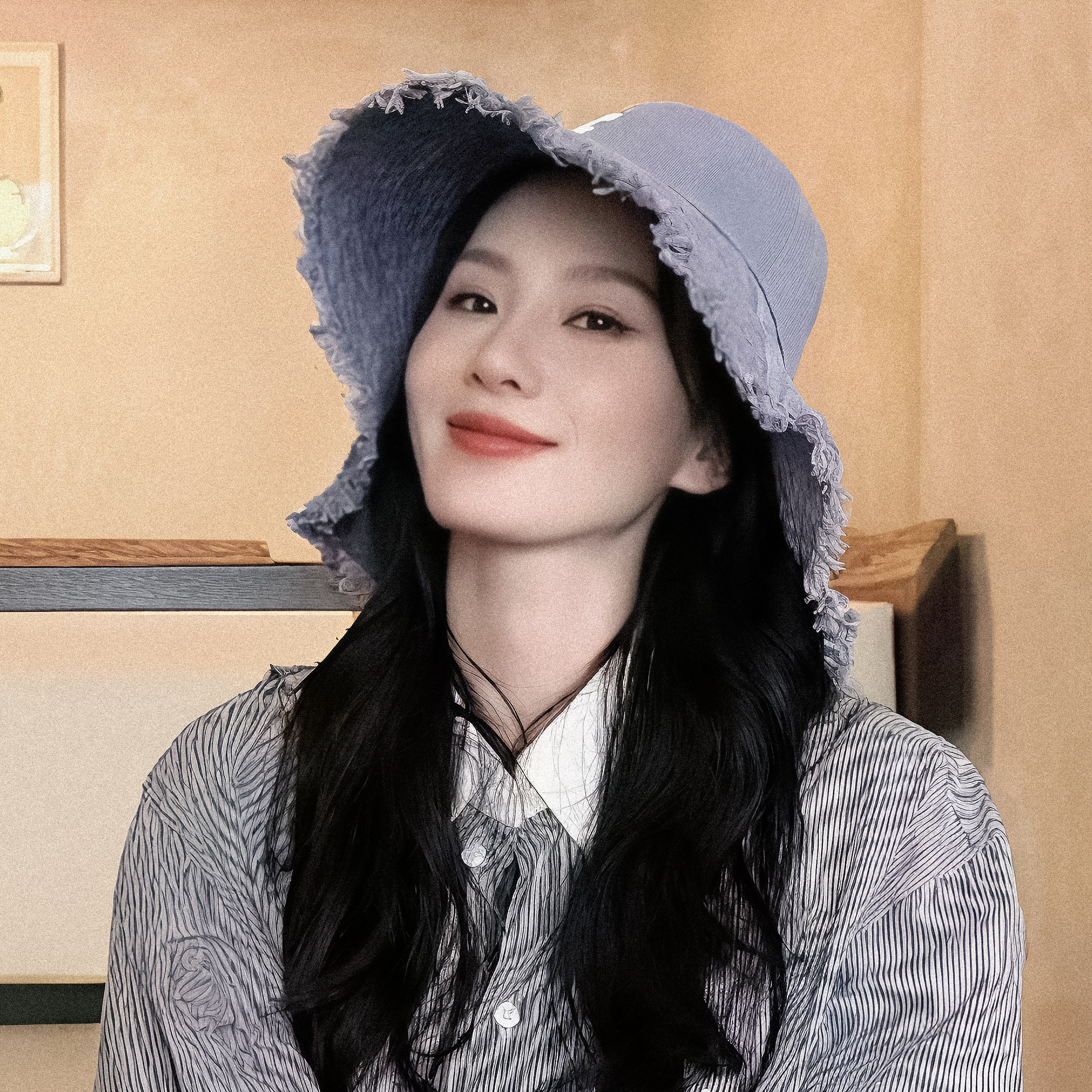 刘诗诗氛围感女头像巴黎小诗[送花花] ​​​