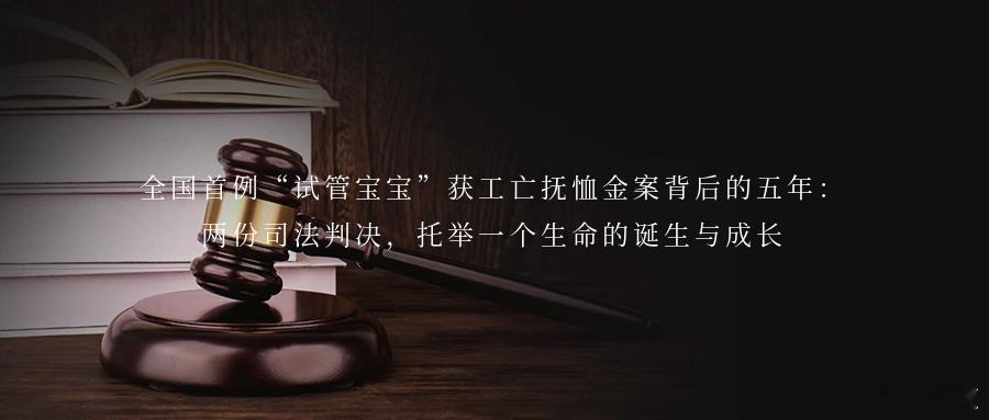 全国首例“试管宝宝”获工亡抚恤金案背后的五年：两份司法判决，托举一个生命的诞生与