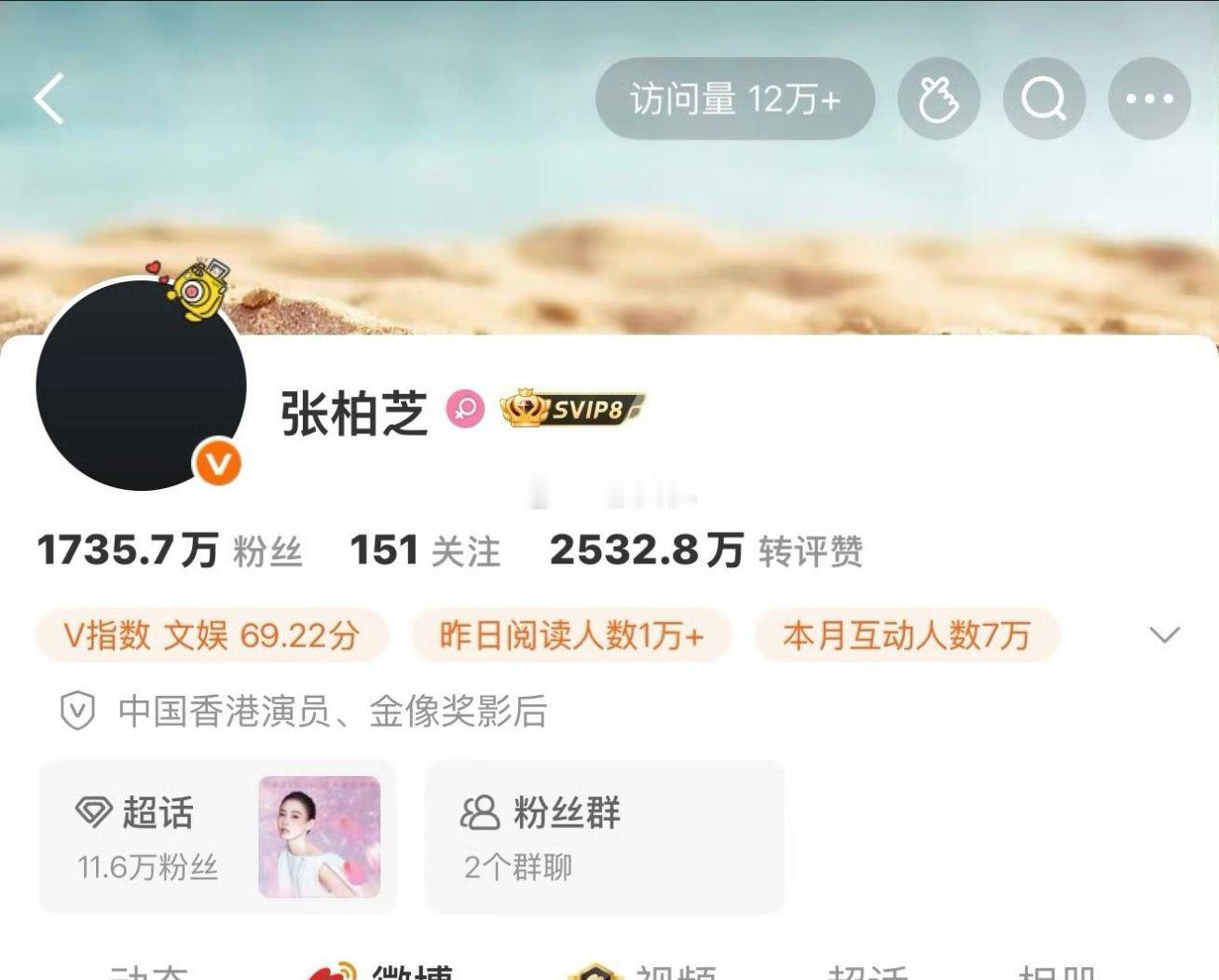 张柏芝头像变黑张柏芝好像一直和谢贤关系很好，离婚后也会带孩子回去看爷爷！！！！ 