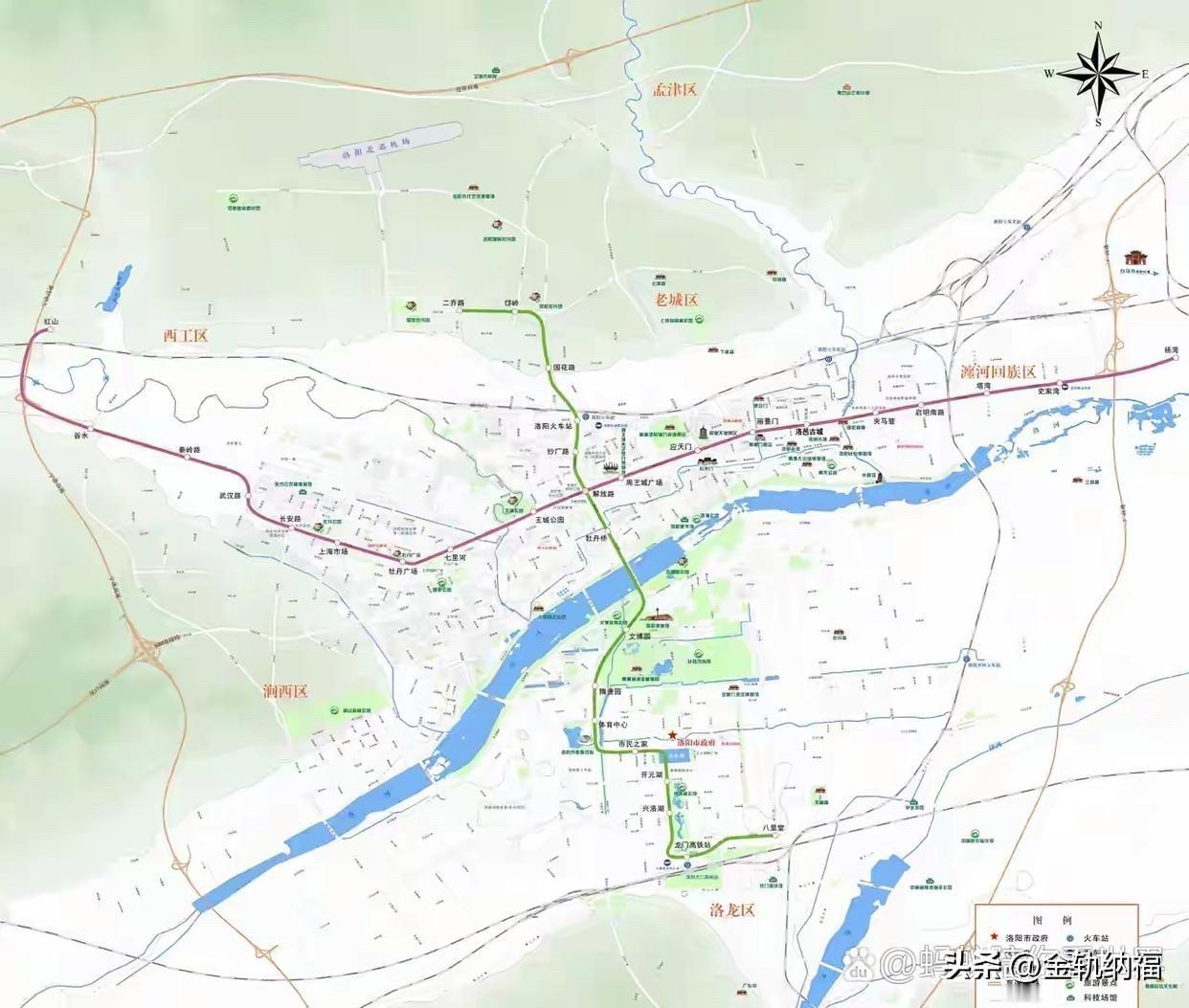 在地铁建设上这座城市比泉州、烟台和温州幸运的多！
河南省目前有三座城市开通了轨道