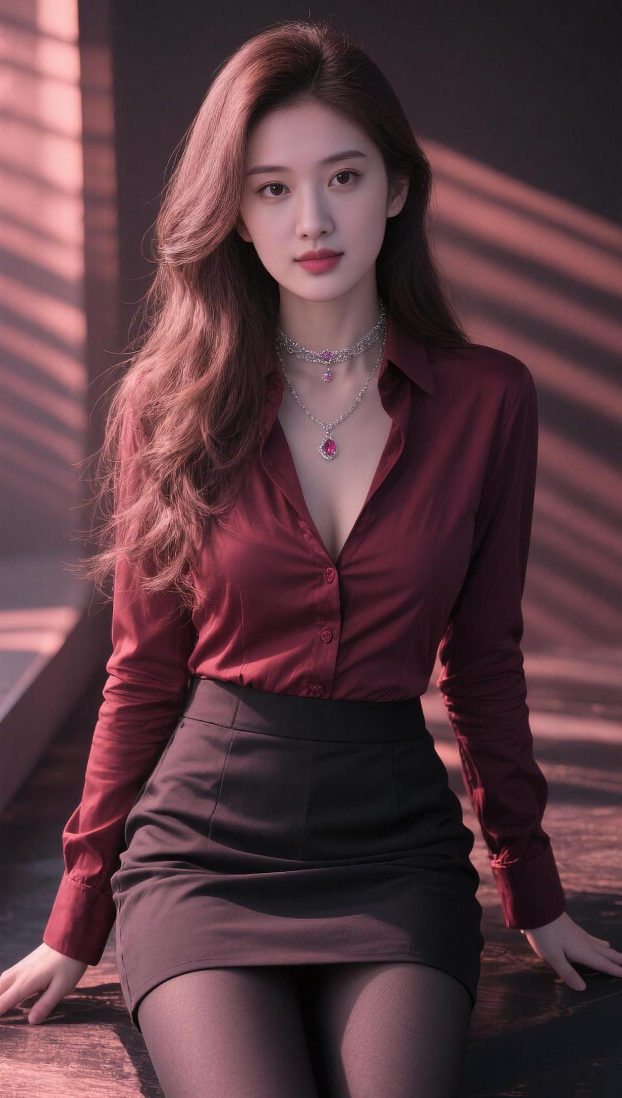 AI复古职场写真 随变ai随便玩