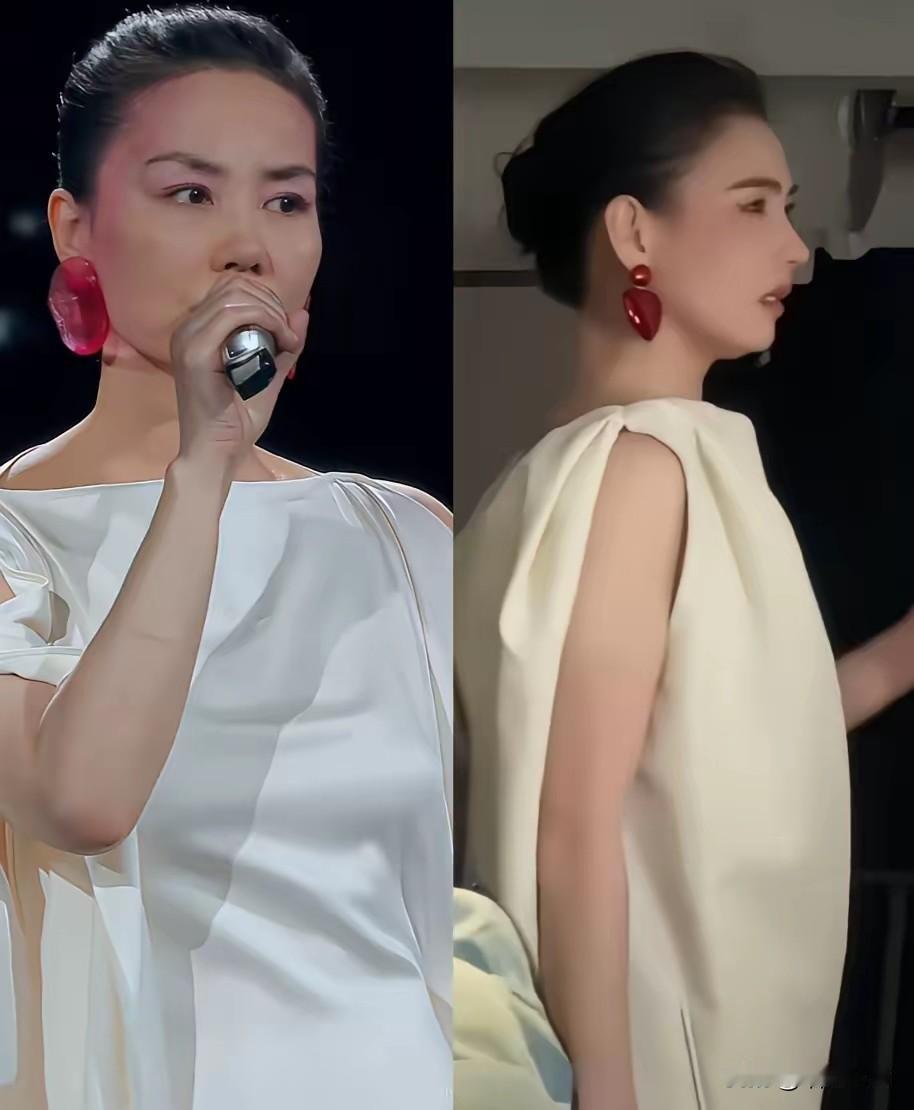 不愧是谢霆锋最爱的两个女人呀，连审美，衣品和妆造都如此的相似。只可惜两个女人他都