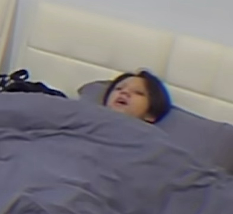 我的天使。我的心肝。 