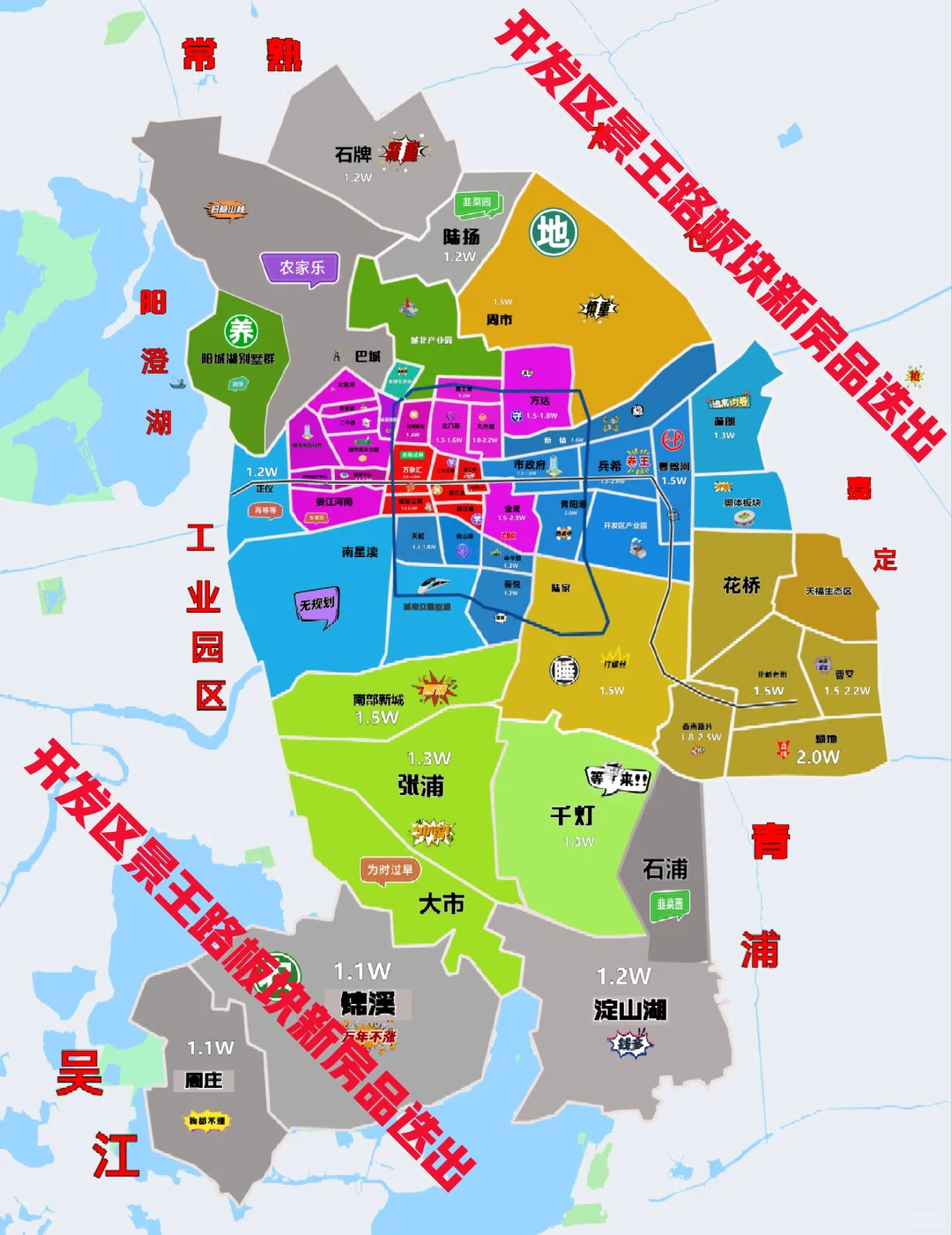 城东景王路板块新品迭出