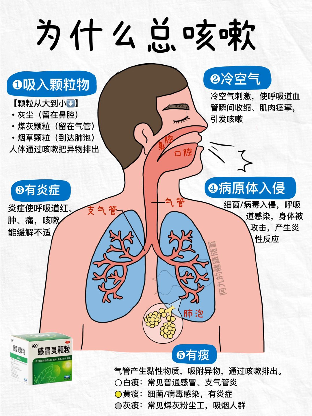 流感季别怕，感冒小妙招都在这儿❗️