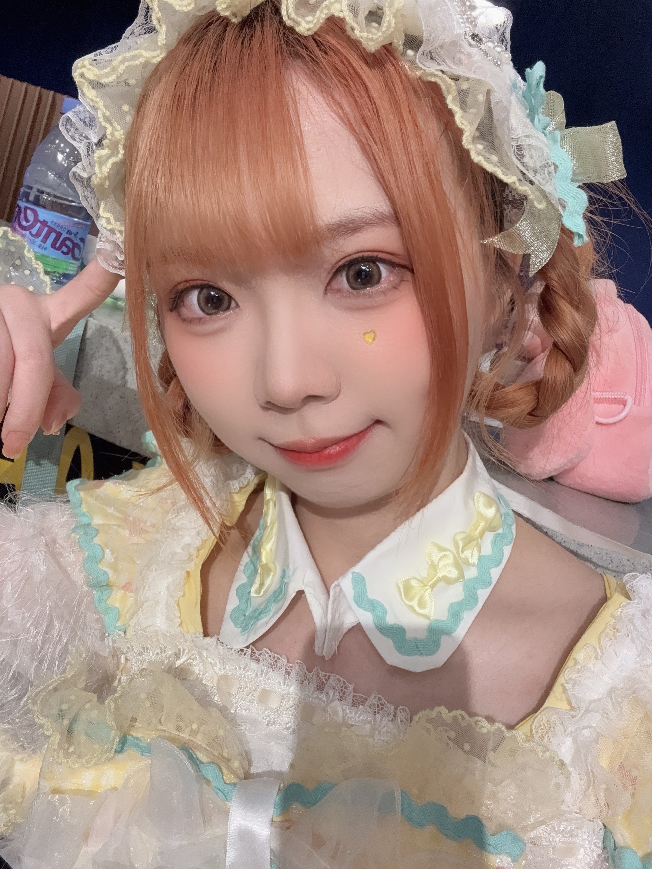 第一次扎这个发型！成功挑战新发型但跳舞没有散掉😱兜系少女