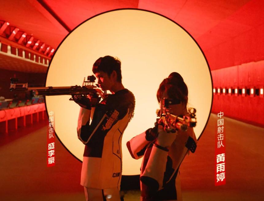 #伊利首日双金看点##伊利为中国健儿加油# 中国队首金看点↓↓↓↓↓射击-10米