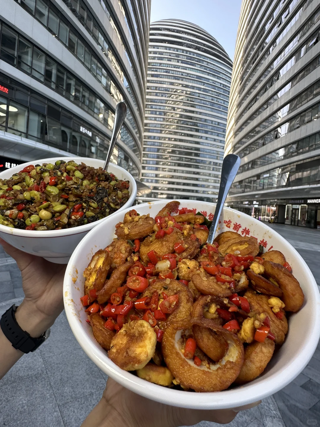 北京望京soho著名午餐食堂（我封的）……