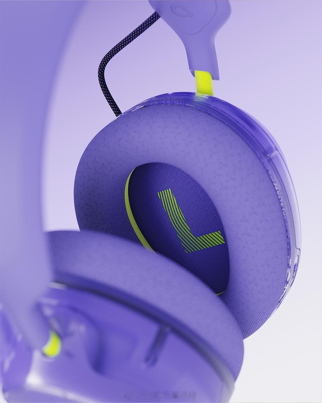 JBL Quantum 520 游戏耳机|设计：JBL沉浸式 JBL Quant