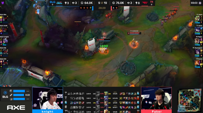 【BLG 0-1 T1】xun 1-8的婕拉，迷路全程！是还没休息好吗？？？#B
