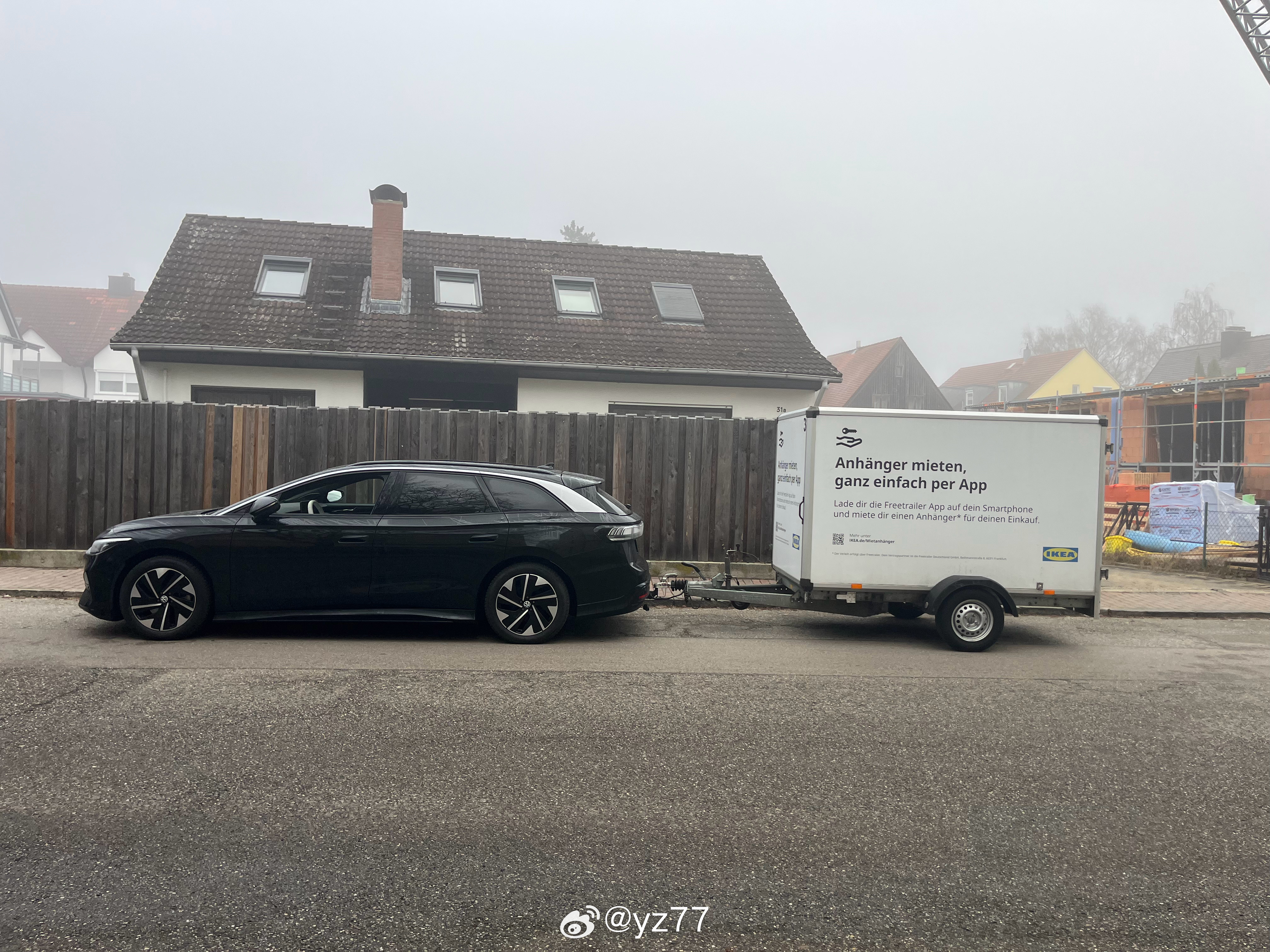 慢慢熟悉带拖车驾驶了，天天像一个卡车司机yz77聊车