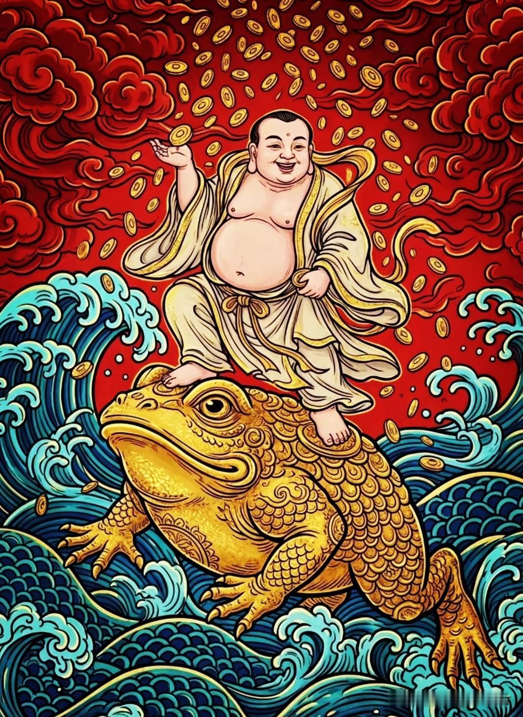 刘海戏金蟾——偏财祖师
