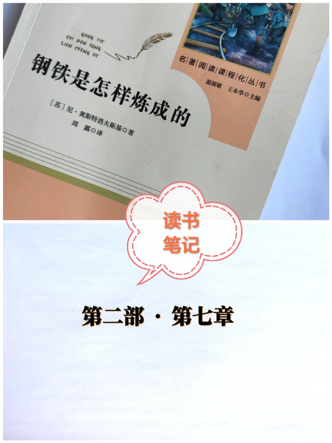 《钢铁是怎样炼成的》笔记：第二部第七章