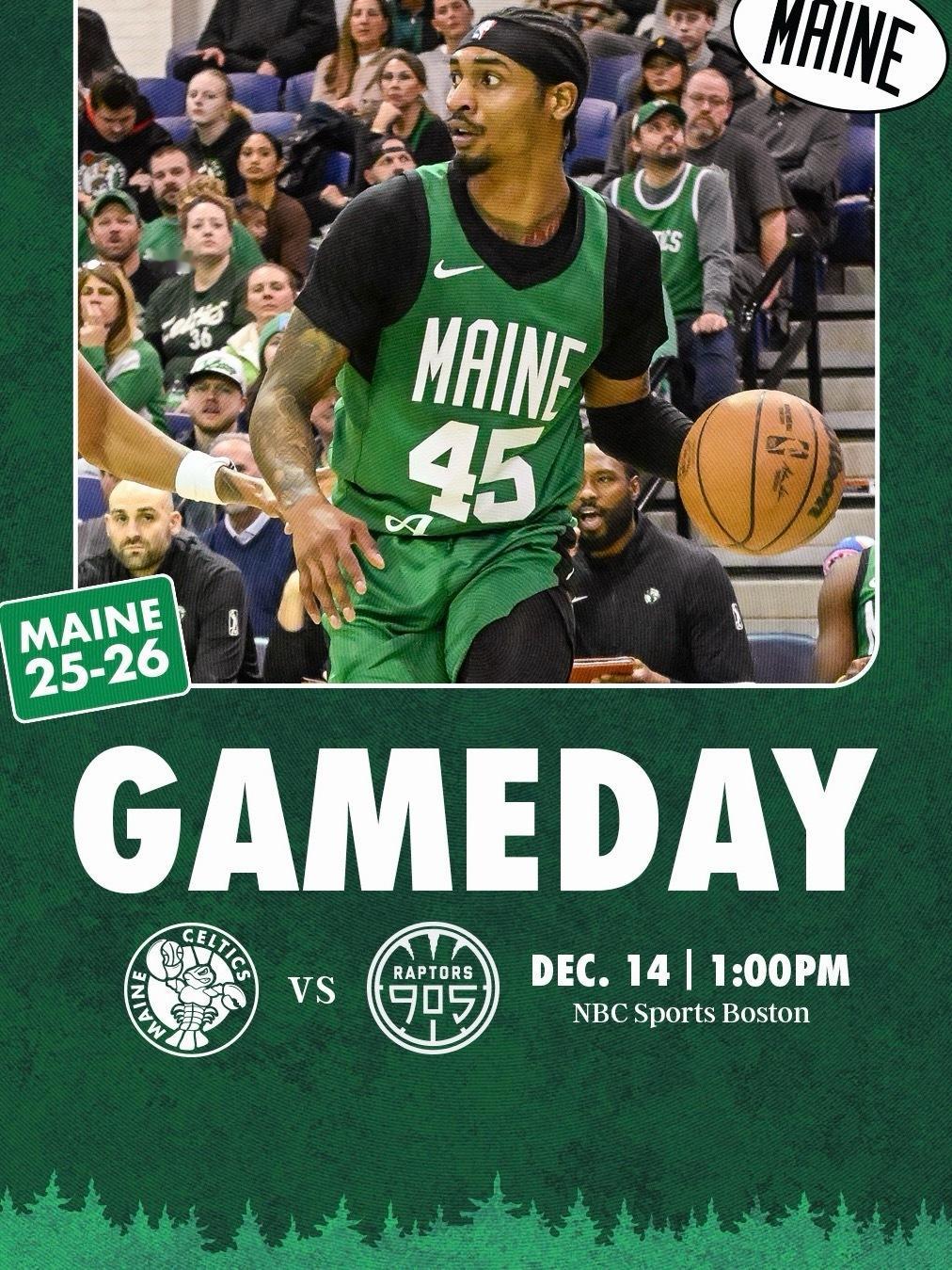 缅因州凯尔特人 GAME DAY ! LET‘S GO CELTICS ☘️ ?