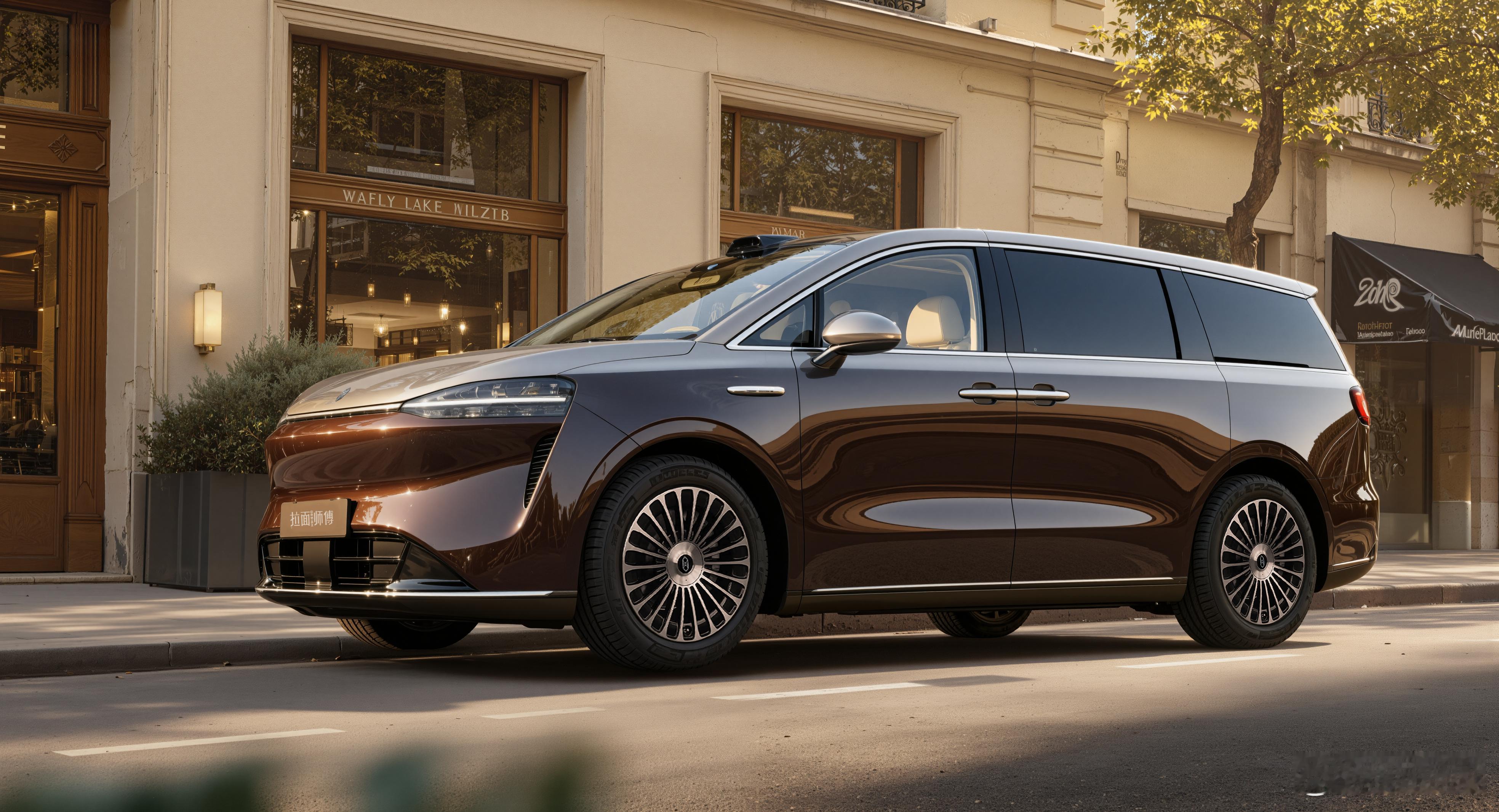 鸿蒙智行首款MPV智界V9实车曝光 50万级别，2026年春季上市的鸿蒙智行首款