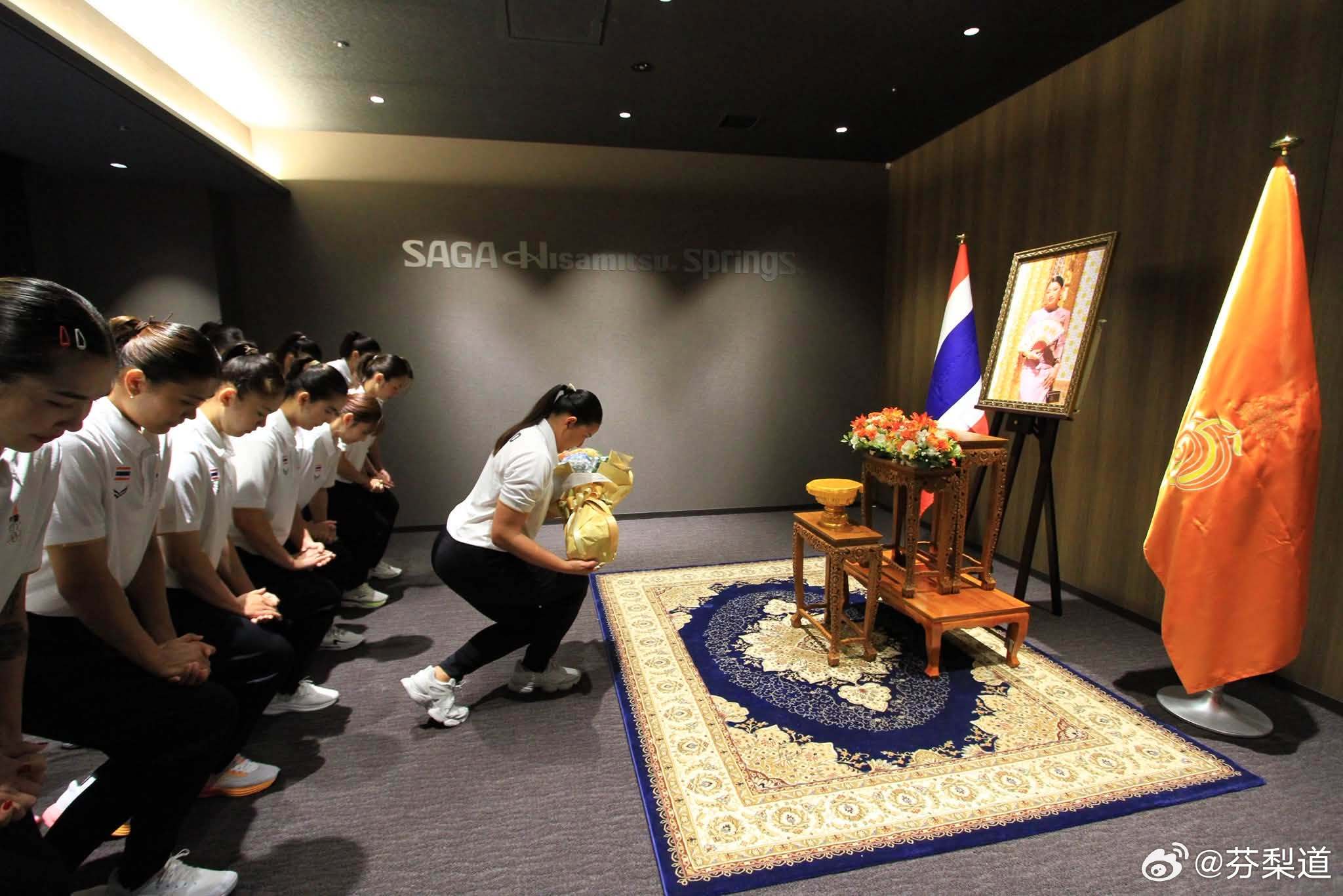国际排坛动态泰国女排泰国女排将在佐贺县进行亚运会的最后备战。昨天，纳里拉塔娜王室