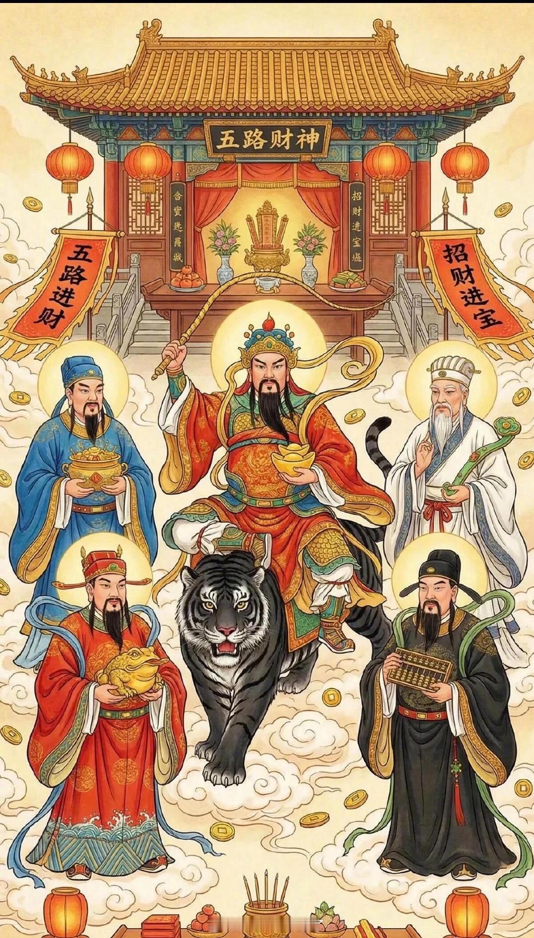 大年初五迎财神！大接特接迎财神