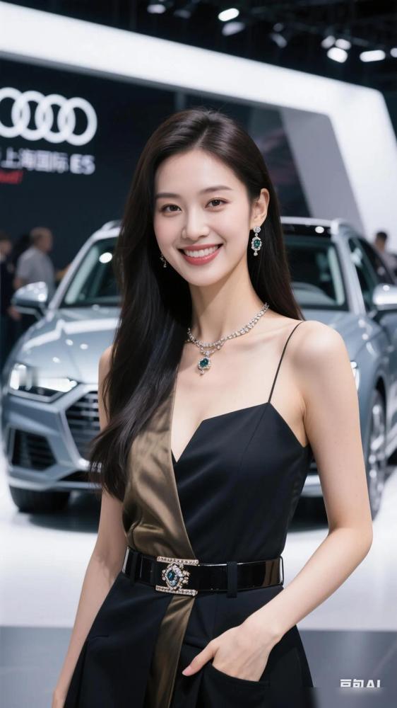 奥迪这次真的杀疯了！2025上海车展的聚光灯下，奥迪E5 Sportback用2