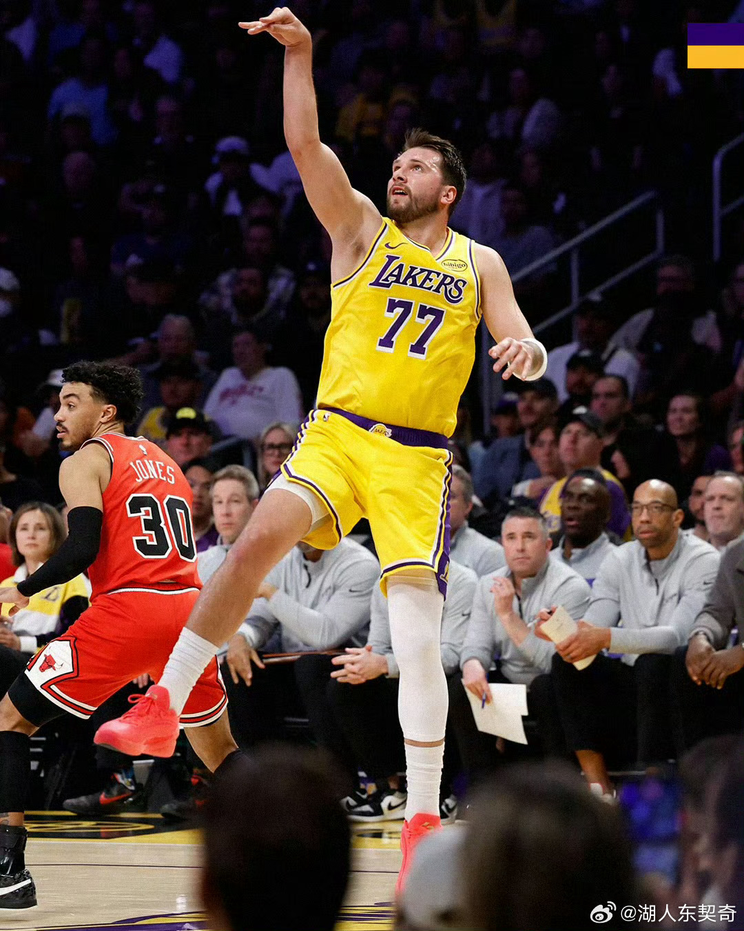 东契奇谈到身披湖人战袍首次拿下50分：“这感觉很特别，你知道的，毕竟我此前还没在