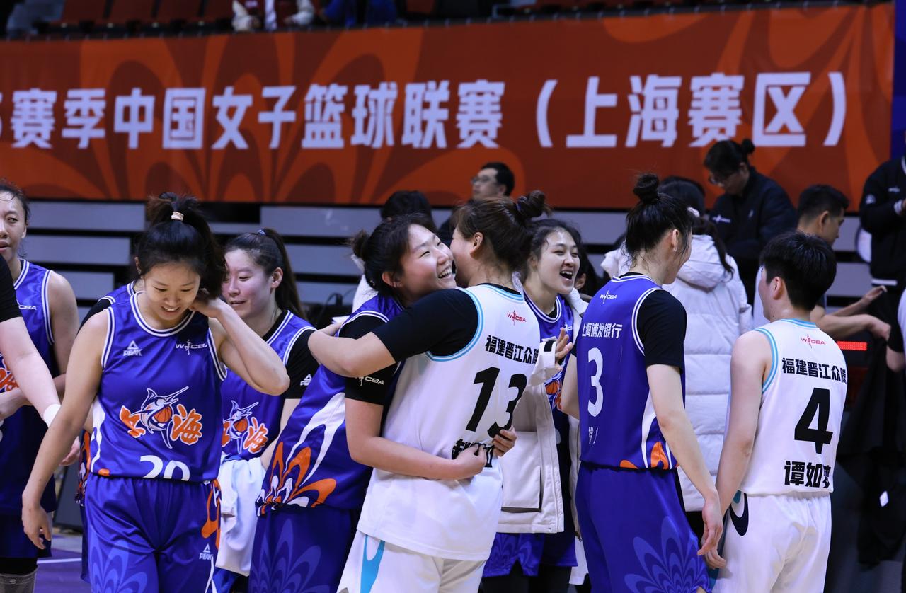 3月13日WCBA季后赛1/4决赛第三场，上海女篮客场89:77战胜山西，将总比