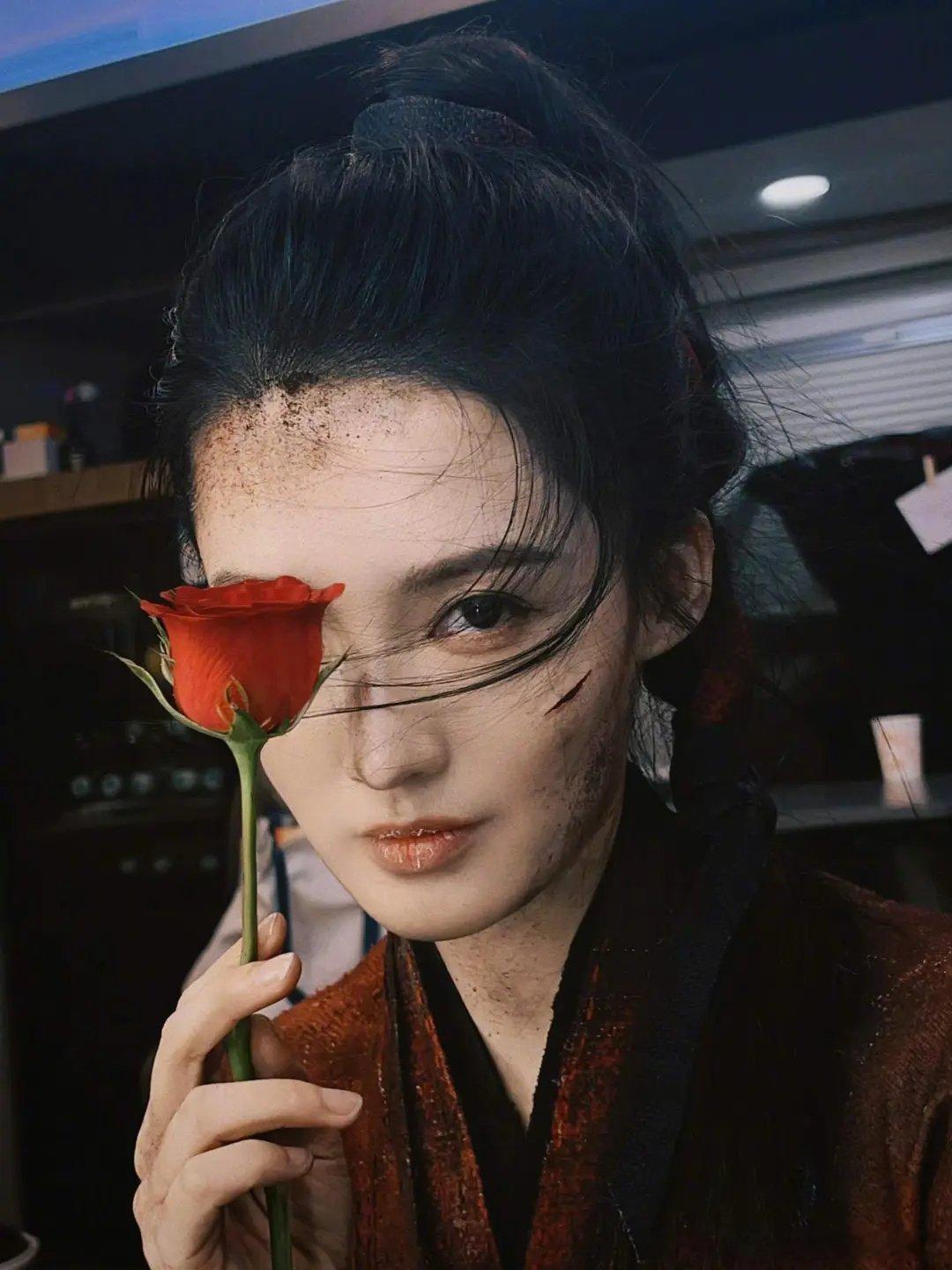 李沁加玫瑰 ​​​