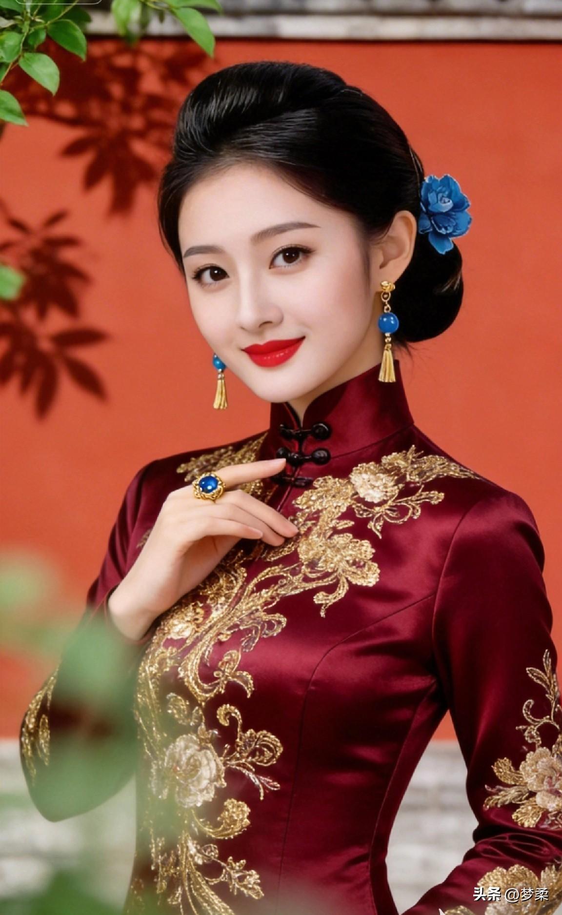 优雅旗袍，古典韵味，惊艳时光