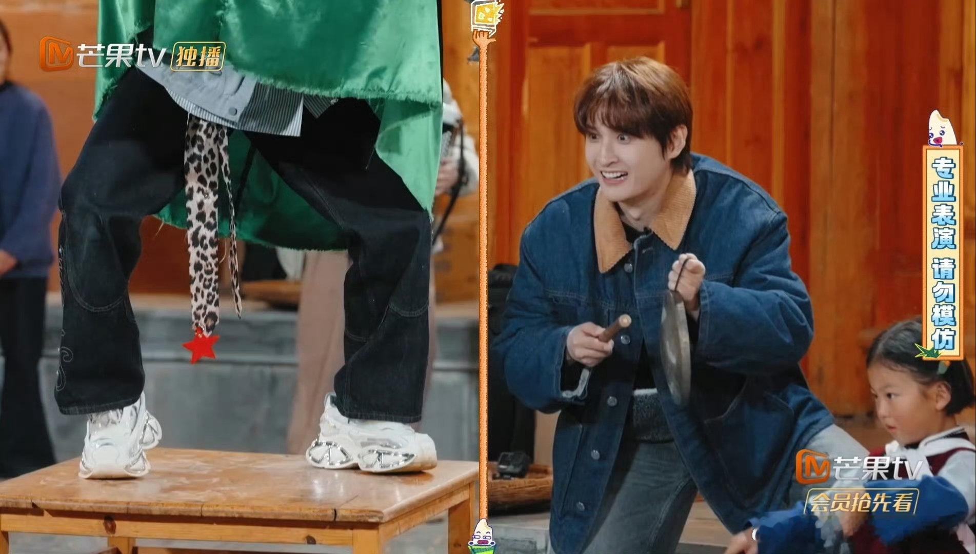 陆虎扮仙鹤能下蛋的就是好鹤快乐老友记快乐老友记里陆虎的仙鹤扮相太绝了，自带喜感的