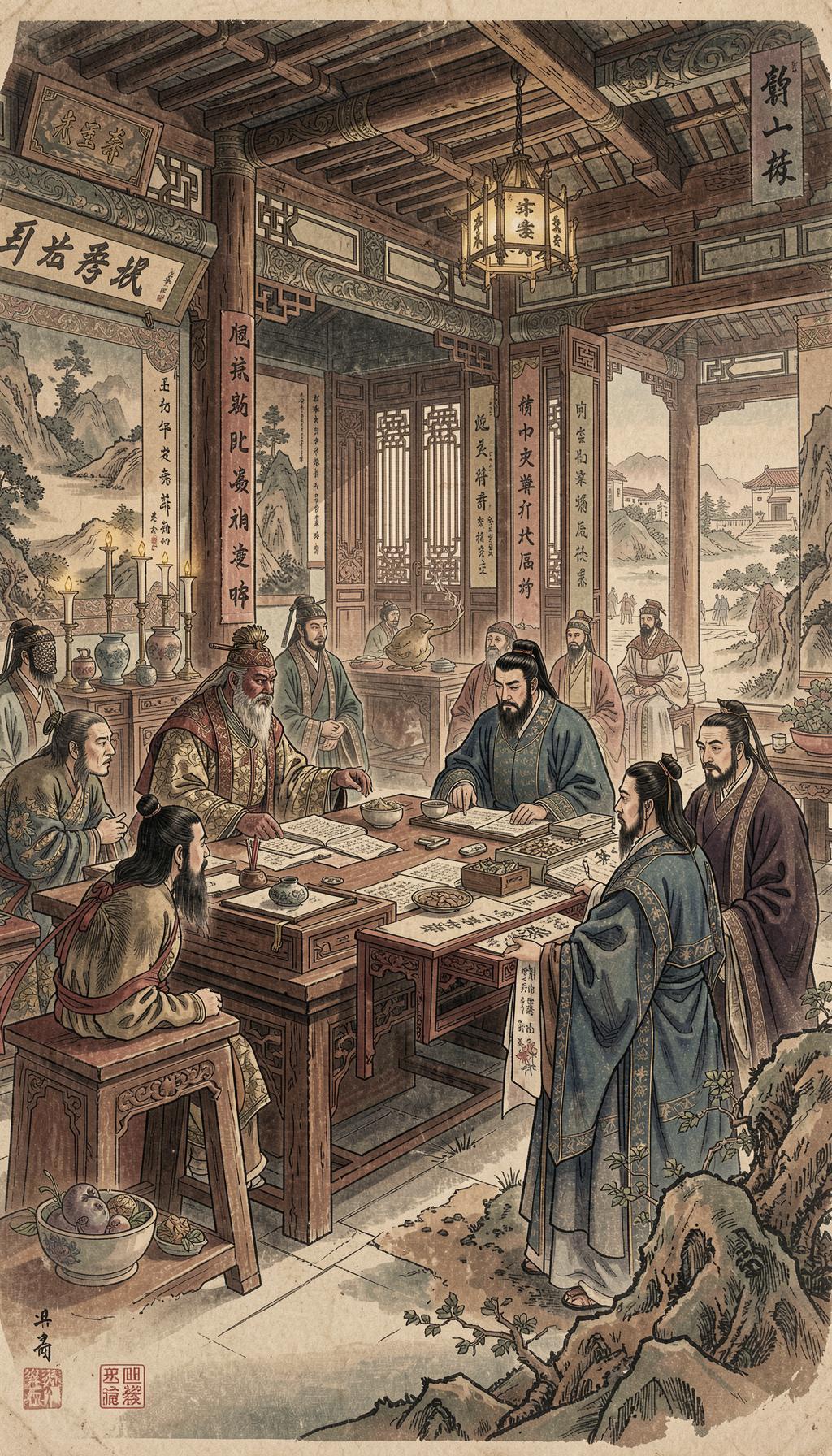 标题：嘉靖朝权力风云，礼制争斗与奸臣乱政改写国运
  
1521至1566年，嘉