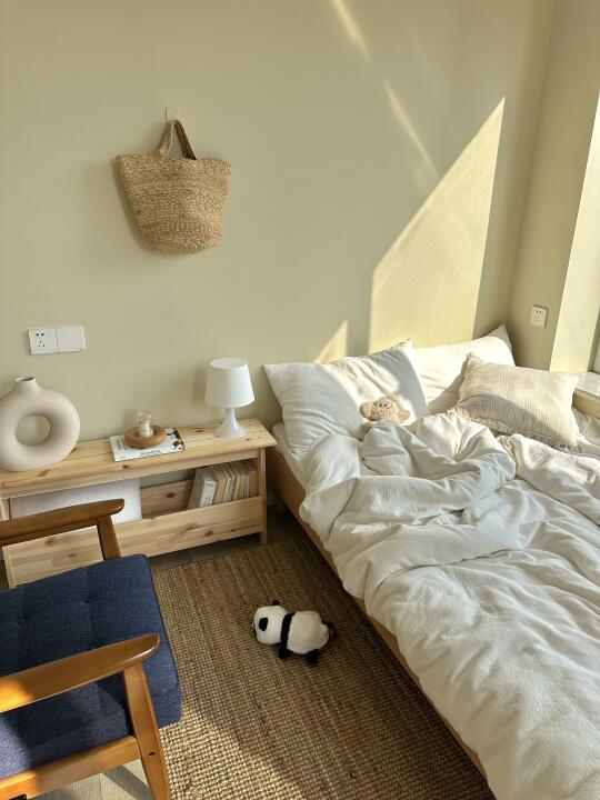 藏在阳光里的卧室☀️