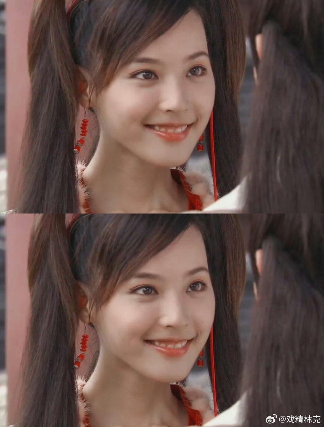 孙珍妮《凤舞九天》上官飞燕造型路透，和老版吴佳尼的差距有点大