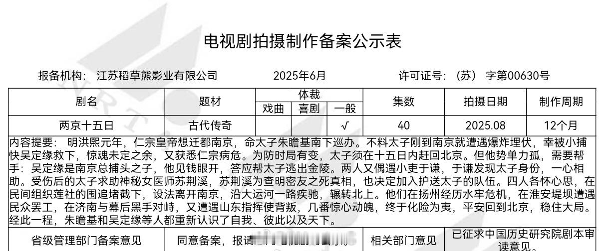 成毅领衔主演电视剧两京十五日备案来啦！期待官宣呀！[不愧是你] ​​​