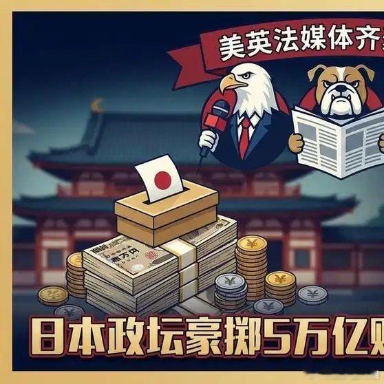 《罕见！美英法媒体齐聚警告，日本政坛豪掷5万亿贿选，西方惊呼》播放量：238作者