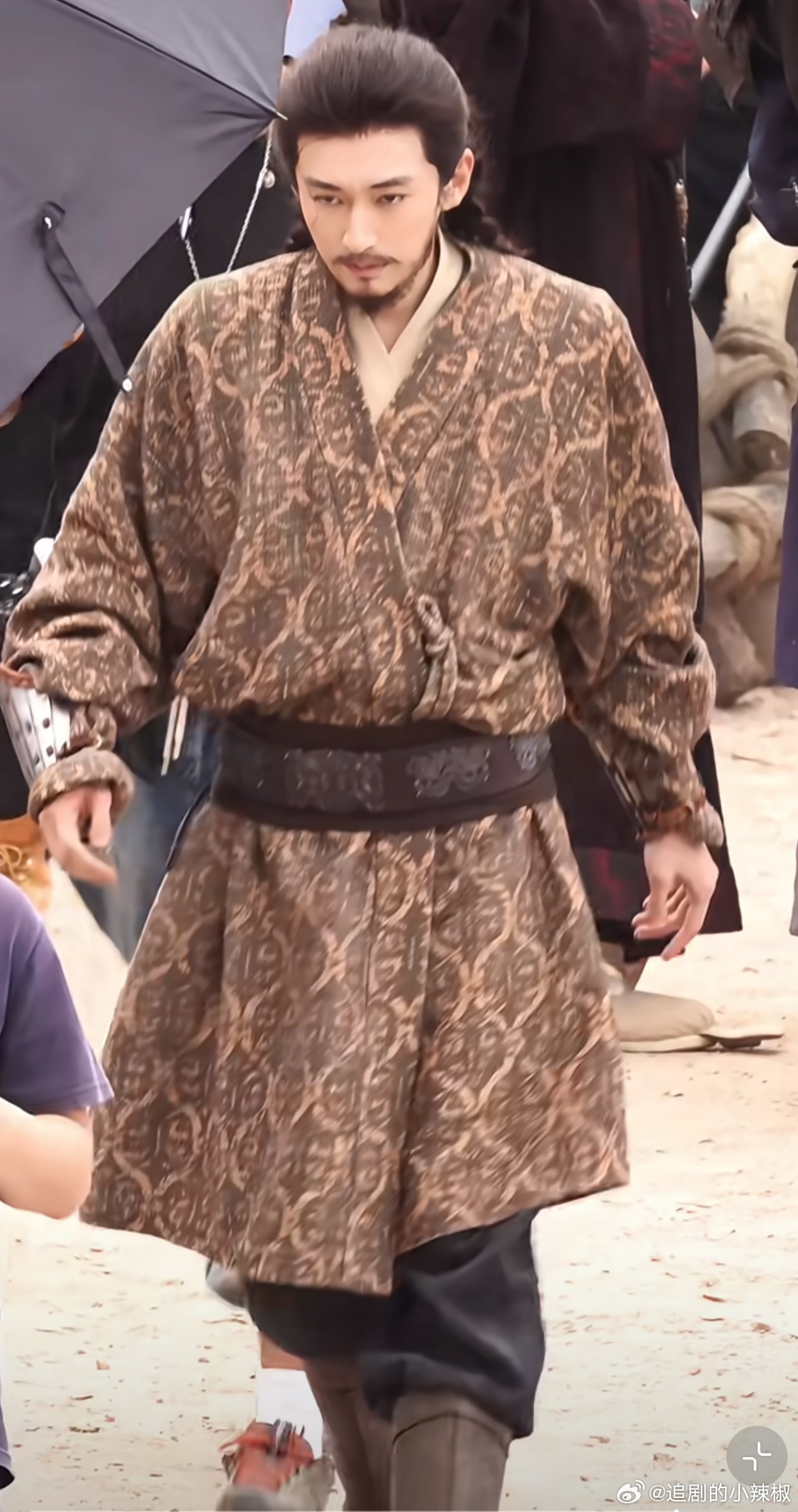 刘学义《江山大同》生图路透，男主造型好狂野 