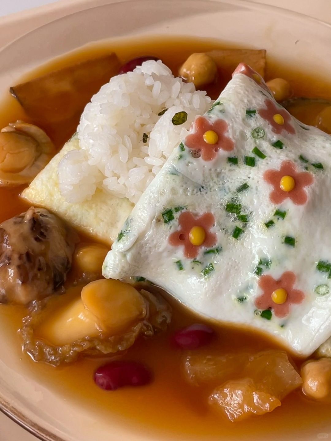 天冷了！来吃口小狗盖被双鲍捞饭🍛