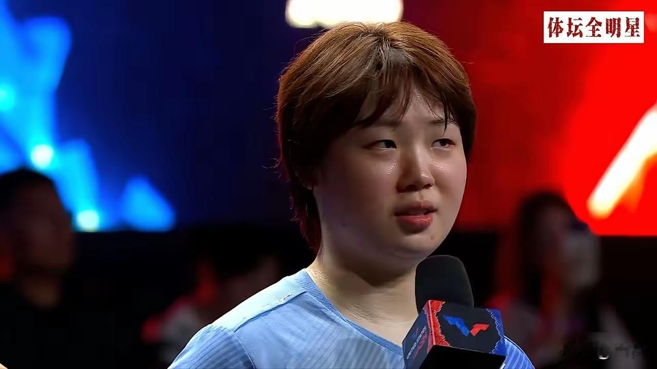 王励勤这下高兴坏了，不是因为蒯曼4-3逆转张本美和，而是蒯曼彻底蜕变了，已经稳稳