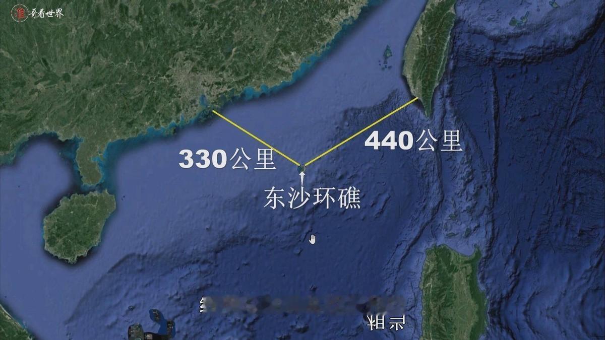 台中海巡舰满油门冲向大陆海警3101舰，东沙海域740米对峙没让一步，场面紧绷到