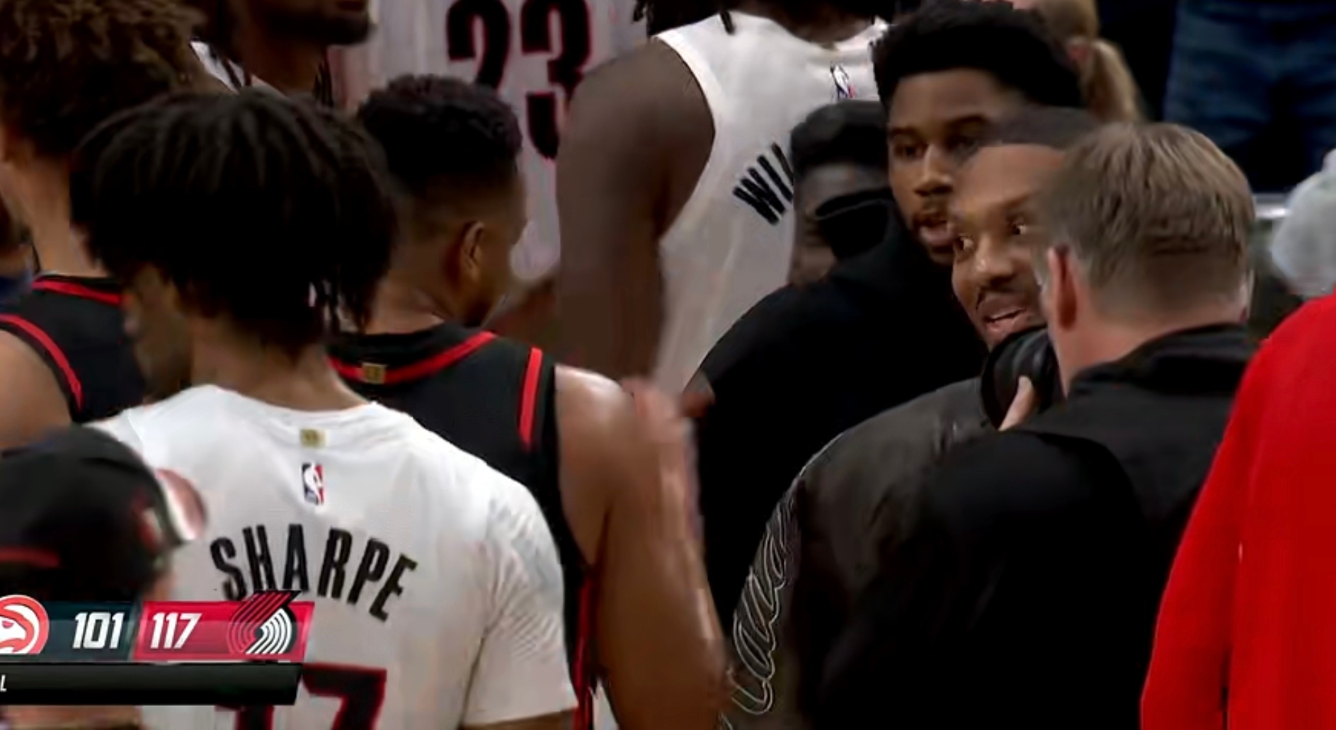 没有阿夫迪亚，开拓者能大胜老鹰让人欣慰，作为联盟里最不准的三分大队，5人上双甚至